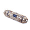 Broche Broche années 1940 en or blanc 18 carats, saphirs et diamants 58 Facettes