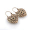 Boucles d'oreilles Boucles d'oreilles couronne en or jaune et saphirs 58 Facettes