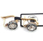 Boucles d'oreilles Boucles d'oreilles en or et argent bruni avec diamants taille ancienne 1,90 ct 58 Facettes