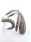 Bague 61 Bague en or blanc pavée de diamants 58 Facettes