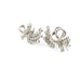 Boucles d'oreilles Boucles d'oreilles en platine serties de diamants 58 Facettes