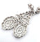 Boucles d'oreilles Boucles d'oreilles en platine serties de diamants 58 Facettes