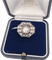 Bague 54 Bague old mine en or jaune et argent avec diamants 58 Facettes