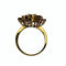 Bague 54 Bague en or jaune 18 carats avec rubis et diamants 58 Facettes 50154
