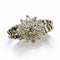 Bague 56 Bague rosette en or blanc 18 carats et diamants 58 Facettes 50372