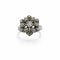 Bague 53 Bague rosette vintage en or blanc 750 et diamants 58 Facettes 50409