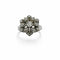 Bague 53 Bague rosette vintage en or blanc 750 et diamants 58 Facettes 50409