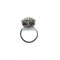 Bague 53 Bague rosette vintage en or blanc 750 et diamants 58 Facettes 50409
