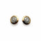 Boucles d'oreilles Boucles d'oreilles puces rosette en or jaune 750 et diamants 0,60 ct 58 Facettes 50410