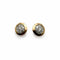 Boucles d'oreilles Boucles d’oreilles puces rosette en or jaune 750 et diamants 58 Facettes 50410