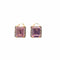 Boucles d'oreilles Boucles d'oreilles puces en or jaune 750 avec diamants 58 Facettes 50415
