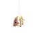 Boucles d'oreilles Boucles d'oreilles puces en or jaune 750 avec diamants 58 Facettes 50415