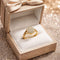 Bague 52 Bague motif floral en or jaune 18 carats et diamants 58 Facettes 50413