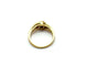 Bague 55 Bague vintage en or jaune 750 avec diamants (0,40 ct) 58 Facettes 50417