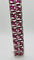 Bracelet Bracelet Art déco en or blanc 18 ct avec rubis et diamants 58 Facettes 50084