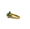 Bague 53 Bague en or jaune 750 sertie d’émeraudes et diamants taille marquise 58 Facettes P30001