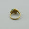 Bague 53 Bague en or jaune 750 sertie d’émeraudes et diamants taille marquise 58 Facettes P30001