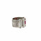 Bague 53 Bague - Rubis et diamants en or blanc 58 Facettes 50167