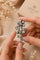 Broche Broche florale vintage espagnole en or et argent, saphirs incolores 58 Facettes 50195