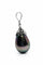 Pendentif Pendentif en or blanc 18 carats avec perle noire de Tahiti goutte 58 Facettes 50183