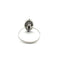 Bague Bague grappe de diamants en or blanc 18k 58 Facettes 50286