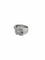 Bague 58 Bague ceinture en or blanc 18 carats et diamants naturels 58 Facettes