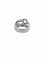 Bague 58 Bague ceinture en or blanc 18 carats et diamants naturels 58 Facettes