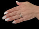 Bague 53 Cartier Trinity Les Must de Cartier - Bague en or jaune, blanc et rose 18 ct 58 Facettes