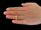 Bague 52 Wellendorff Kinetic Band - Bague en or jaune 18 carats, émail et diamants 58 Facettes