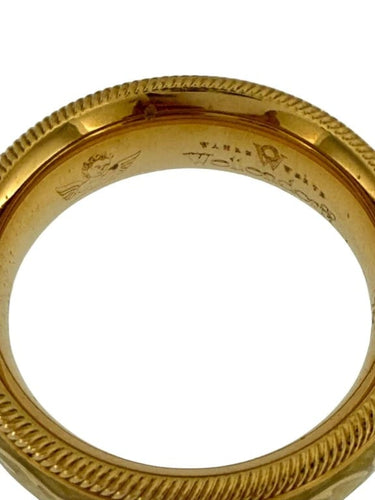 Bague 52 Wellendorff Kinetic Band - Bague en or jaune 18 carats, émail et diamants 58 Facettes