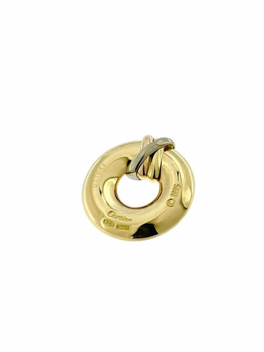 Pendentif Cartier Trinity - Pendentif en or blanc, jaune et rose 18 carats 58 Facettes