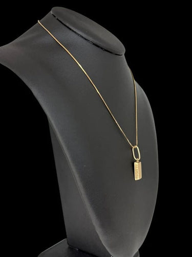 Pendentif Cartier - Pendentif lingot 1/4 oz en or jaune 18 carats 58 Facettes