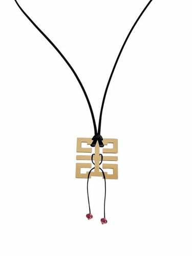 Collier Cartier Le Baiser du Dragon - Collier pendentif en or jaune 18 carats et rubis 58 Facettes