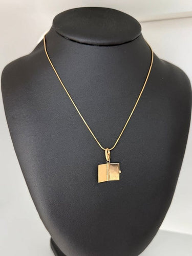 Pendentif Cartier - Pendentif vintage plaque pour nom en or jaune 18 carats 58 Facettes