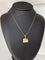 Pendentif Cartier - Pendentif vintage plaque pour nom en or jaune 18 carats 58 Facettes