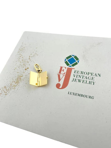 Pendentif Cartier - Pendentif vintage plaque pour nom en or jaune 18 carats 58 Facettes