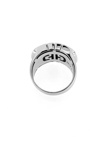 Bague 56.5 Bulgari Parentesi - Bague en or blanc 18 carats 58 Facettes