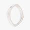Bague 58 Mauboussin - Bague bandeau en or blanc 18 carats 58 Facettes