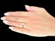 Bague 58 Mauboussin - Bague bandeau en or blanc 18 carats 58 Facettes