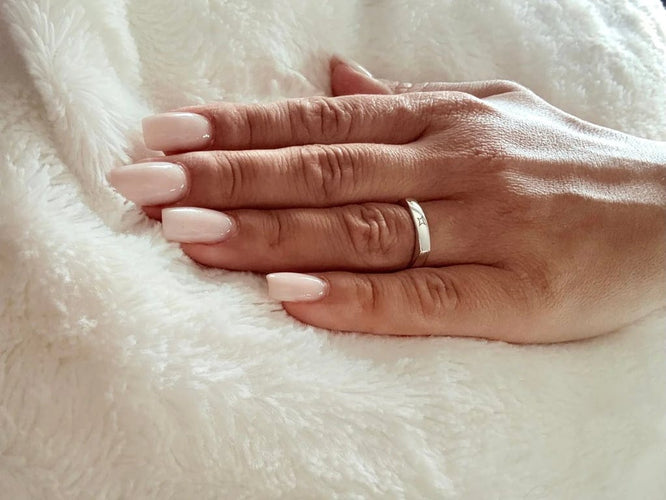 Bague 58 Mauboussin - Bague bandeau en or blanc 18 carats 58 Facettes