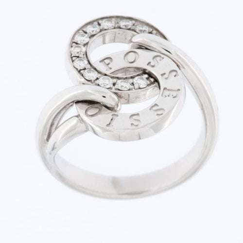 Bague 54.5 Piaget Possession - Bague en or blanc 18 carats et diamant 58 Facettes