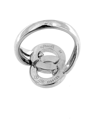 Bague 54.5 Piaget Possession - Bague en or blanc 18 carats et diamant 58 Facettes