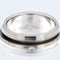 Bague 55 Piaget Possession - Bague modèle large en or blanc 18 carats et diamants 58 Facettes
