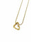 Collier UNOAERRE - Collier avec pendentif cœur en or jaune 18 carats 58 Facettes