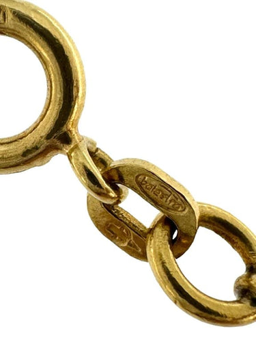 Collier BALESTRA - Chaîne à maillons Mariner en or jaune 18 carats 58 Facettes