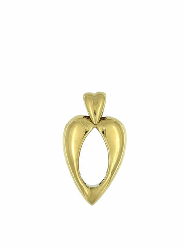 Pendentif Piaget - Pendentif cœur en or jaune 18 carats 58 Facettes