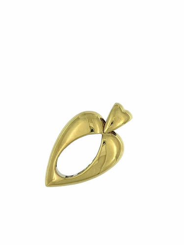Pendentif Piaget - Pendentif cœur en or jaune 18 carats 58 Facettes