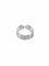 Bague 54 Cartier Double Open C - Bague en or blanc 18 carats 58 Facettes