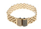 Bracelet Gioielli Graser - Bracelet rétro en or jaune 18 carats, diamants et saphirs 58 Facettes