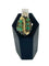 Bague 56.5 Bague cocktail - Rétro en or jaune 18 carats, diamants, saphirs et émeraude 58 Facettes